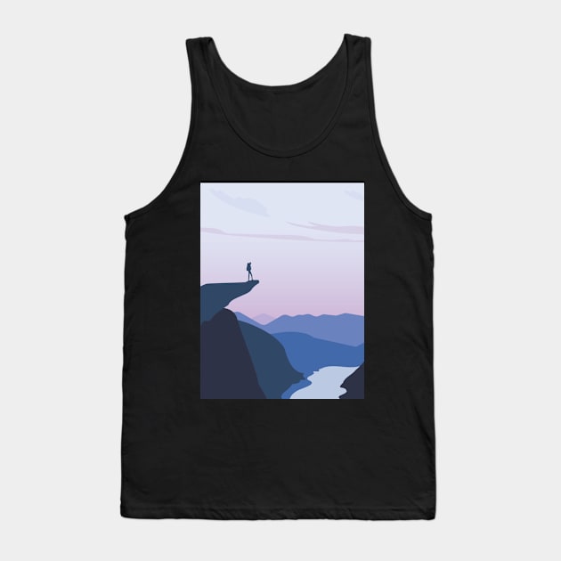 Explorer Tank Top by Emjay Doodles